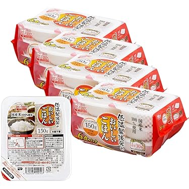 アイリスフーズ 低温製法米のおいしいごはん60食パック 低温製法米の